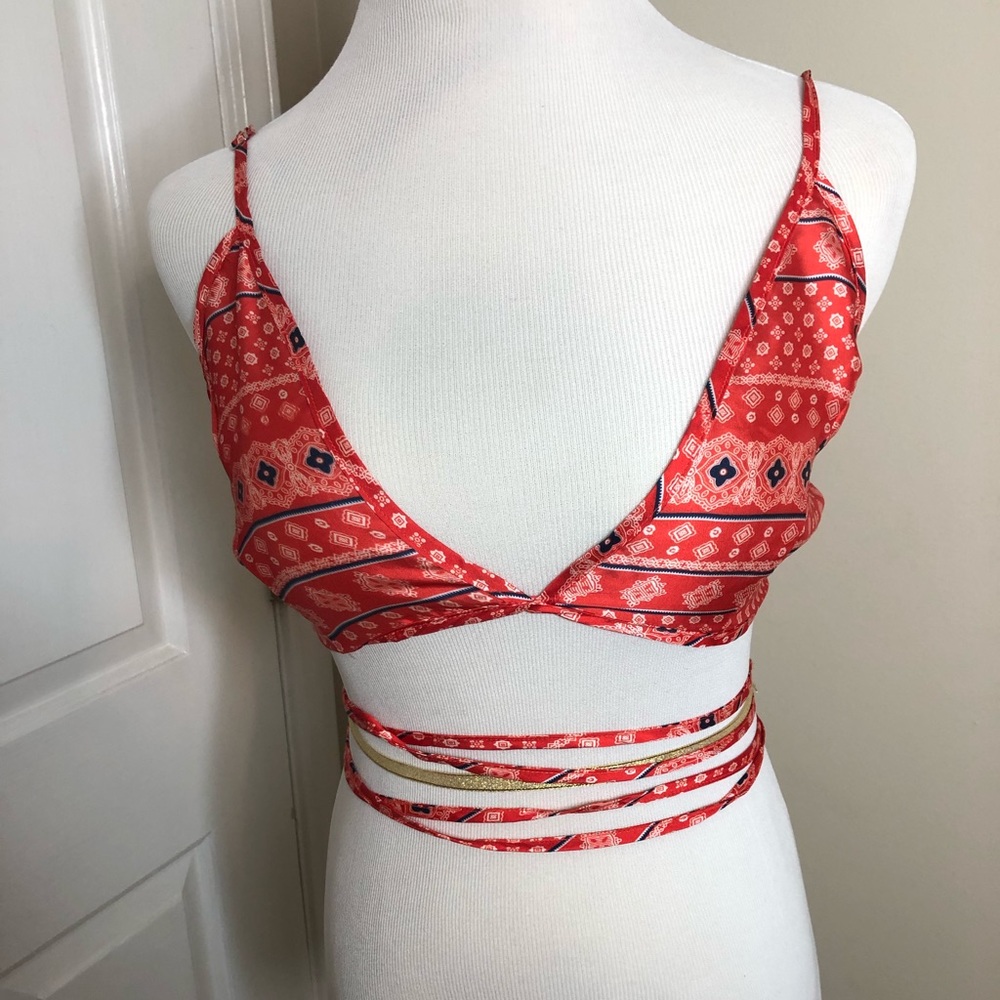 Wrap around crop top!